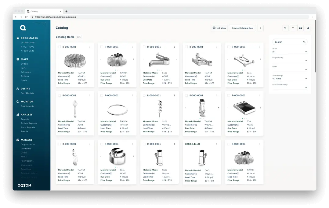 Repeatable Manufacturing