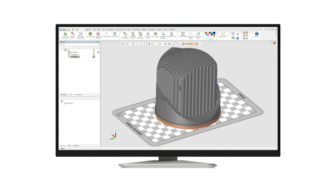 By using 3DXpert, Emerson reduced inefficiencies in its metal additive manufacturing workflow leading to double the part production.